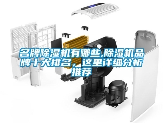 企業(yè)新聞名牌除濕機(jī)有哪些,除濕機(jī)品牌十大排名，這里詳細(xì)分析推薦