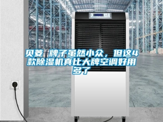 企業新聞貝菱 牌子雖然小眾，但這4款除濕機真比大牌空調好用多了