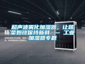企業(yè)新聞超聲波霧化加濕器，讓蔬菜始終保持新鮮 — 工業(yè)加濕器專題