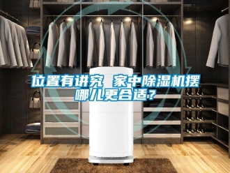 知識百科位置有講究 家中除濕機(jī)擺哪兒更合適？