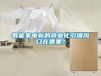 知識百科智能家電新的商業化引爆風口在哪里？