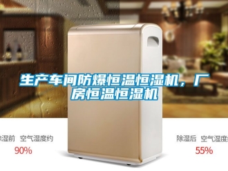 知識(shí)百科生產(chǎn)車間防爆恒溫恒濕機(jī)，廠房恒溫恒濕機(jī)