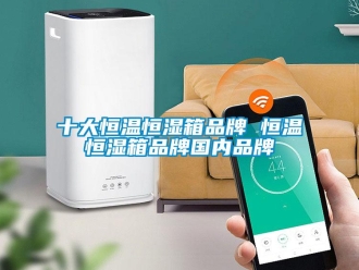 知識百科十大恒溫恒濕箱品牌 恒溫恒濕箱品牌國內(nèi)品牌