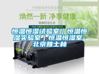 知識百科恒溫恒濕試驗室｜恒溫恒濕實驗室｜恒溫恒濕室-北京雅士林