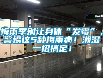 行業新聞梅雨季別讓身體“發霉”，警惕這5種梅雨病！潮濕一招搞定！