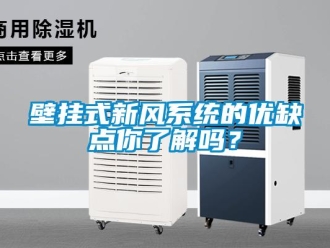 企業(yè)新聞壁掛式新風(fēng)系統(tǒng)的優(yōu)缺點(diǎn)你了解嗎？