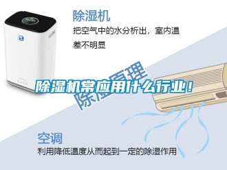 企業(yè)新聞除濕機(jī)常應(yīng)用什么行業(yè)！