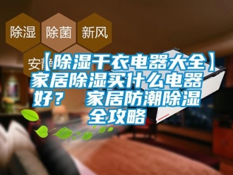 企業新聞【除濕干衣電器大全】家居除濕買什么電器好？ 家居防潮除濕全攻略