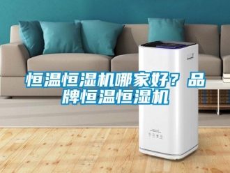 行業新聞恒溫恒濕機哪家好？品牌恒溫恒濕機